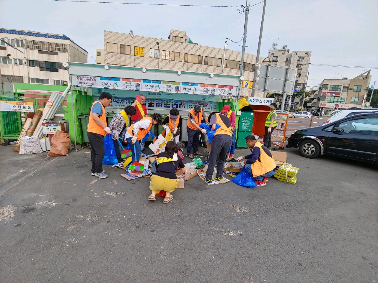 용담 2동 통장협의회, 클린하우스 집중 단속