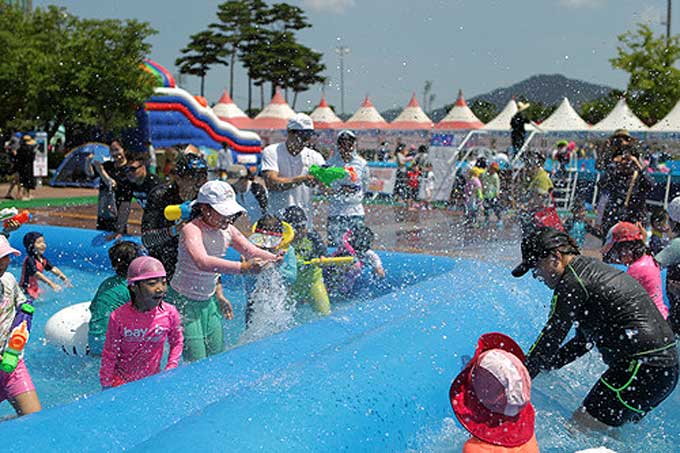 렛츠런파크 제주, 포니워터파크 물총축제 개최