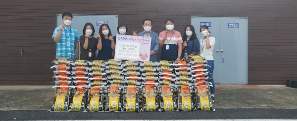 ㈜대성환경자원, 추석맞이 이웃돕기 쌀 100포 기부