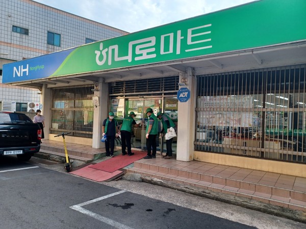 새마을지도자천지동협의회, 코로나19 방역활동 실시