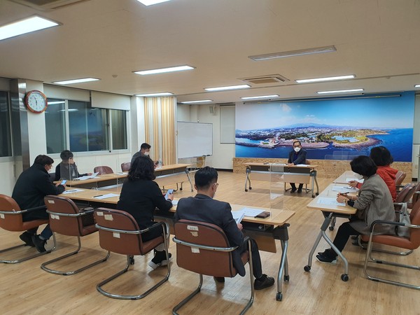 효돈동주민자치위원회 11월 운영회의 개최