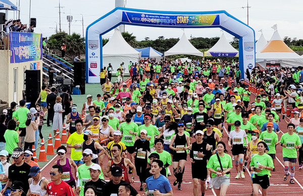 제26회 제주국제관광마라톤 성황리 개최...3500여명 열전