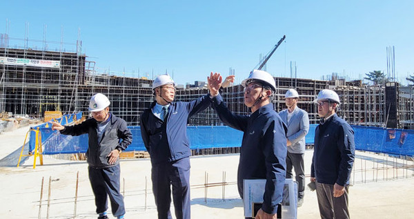 안종주 안전보건공단 이사장, 제주 건설현장 안전 점검