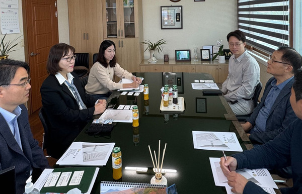 제주지방조달청, 창호 제조업체 방문 공공조달 상담