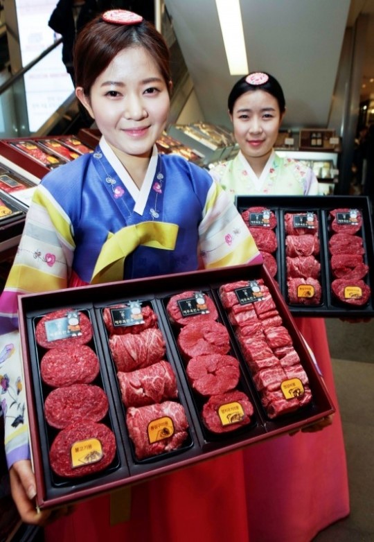 현대백화점, 정육세트 5년만에 최고 매출