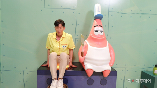 태권트롯 나태주, 대원미디어 스폰지밥의 행복을 찾아서 홍보대사 선정