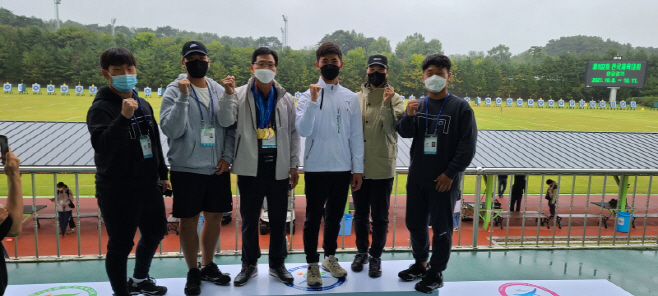 경북일고등학교 양궁단, 제102회 전국체전 양궁 전 종목 석권