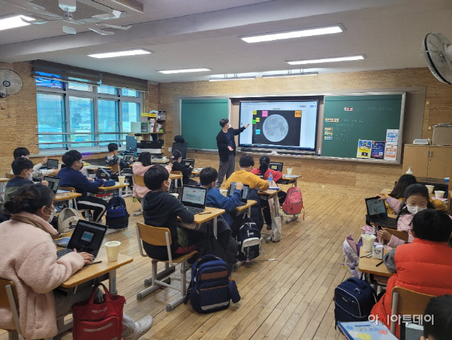 보령 한내초, 온라인콘텐츠활 용 교과서 선도학교 운영