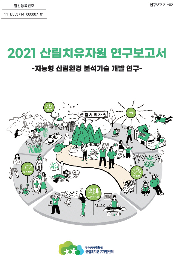 산림복지연구개발센터, 산림치유자원 연구보고서 발간