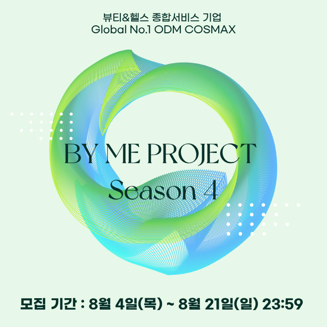 화장품·건기식 Z세대가 직접 만든다…코스맥스, ‘바이미프로젝트’ 4기 모집