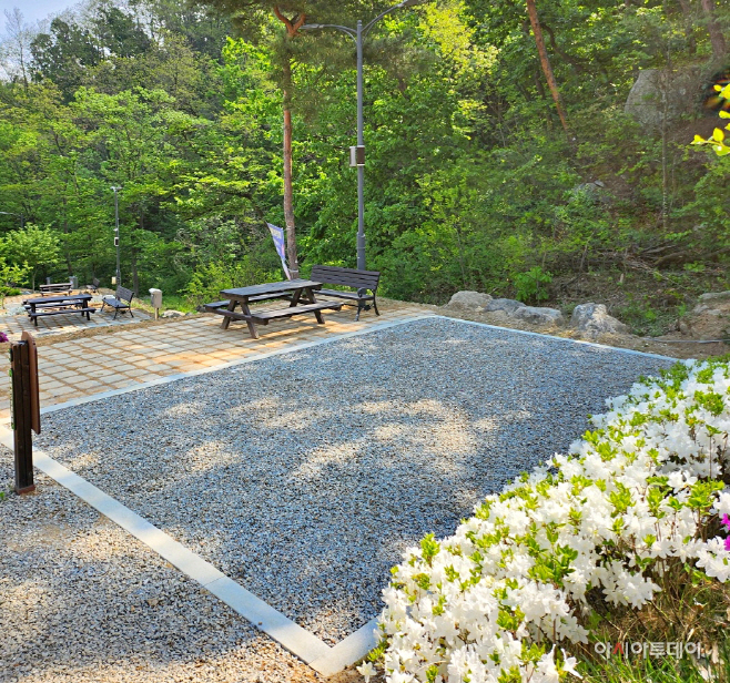 천안시시설관리공단, 5일 태학산자연휴양림 오토캠핑장 재개장