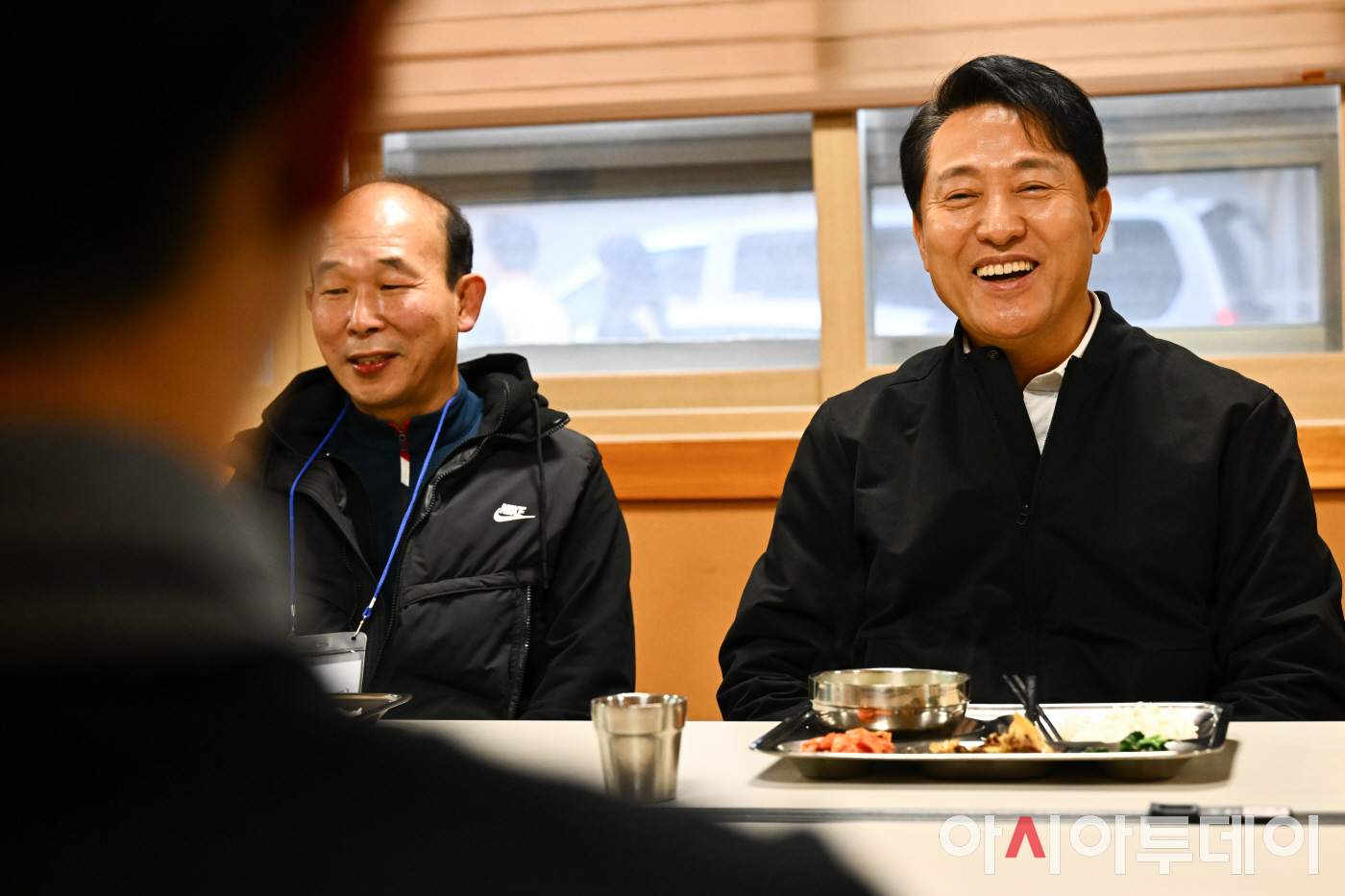 [포토] 새해 첫날 영등포보현종합지원센터 찾은 오세훈 시장