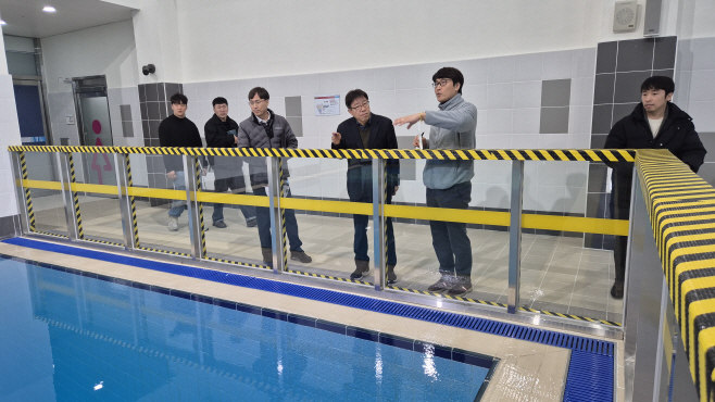 상주시, 개원 앞두고 청소년 해양교육원 시설물 꼼꼼히 점검