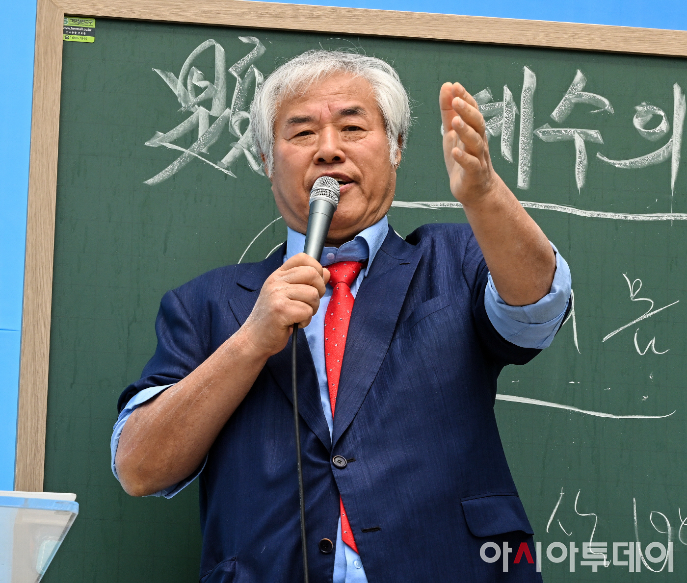 [포토] 설교하는 전광훈 목사