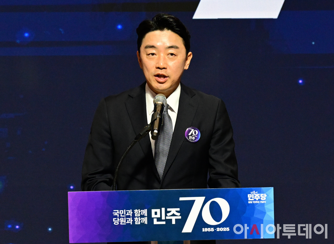 [포토] 李 대통령 축사 대독 강훈식 비서실장