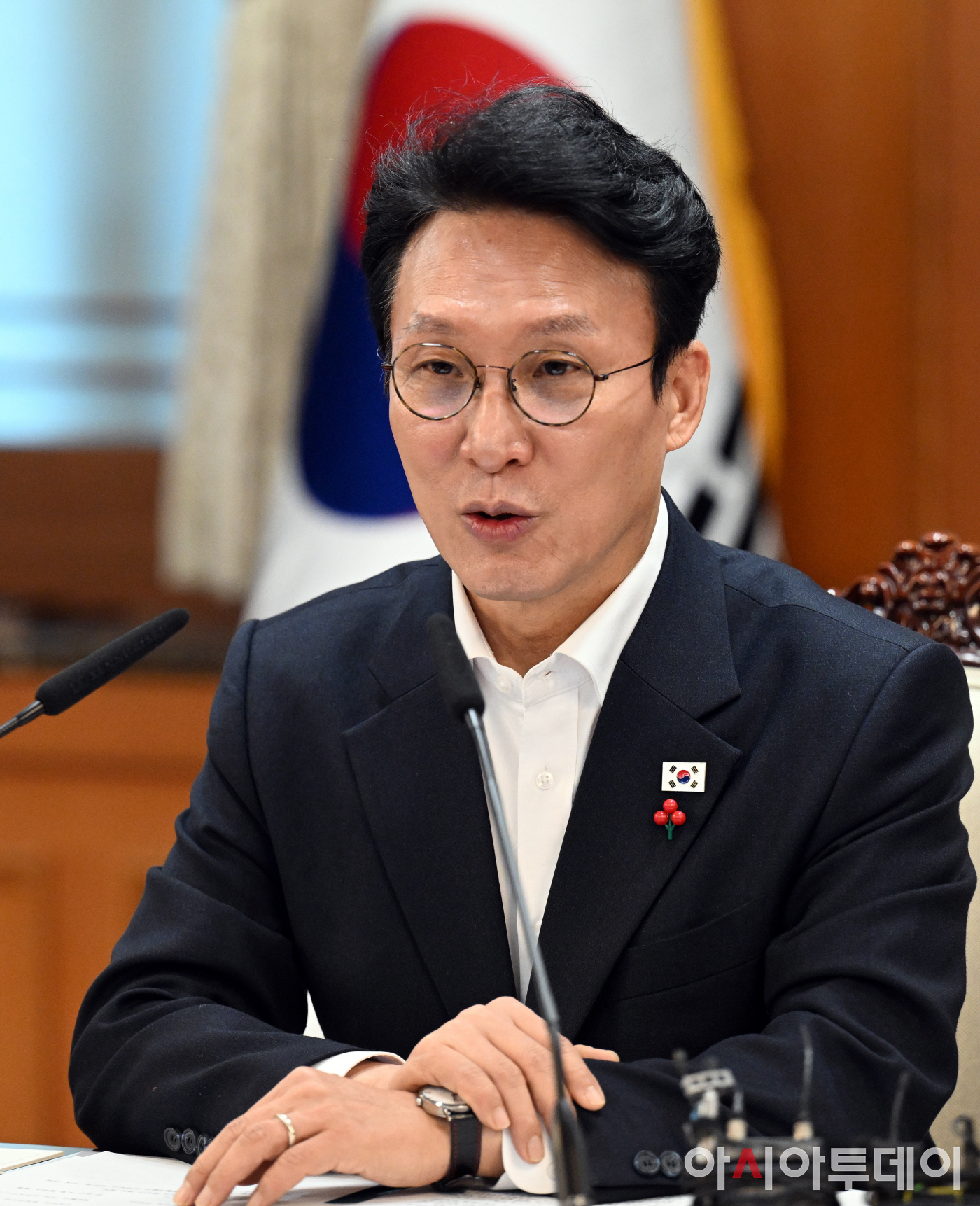 [포토]김민석 총리 