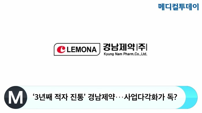 ‘3년째 적자 진통’ 경남제약···사업다각화가 독?