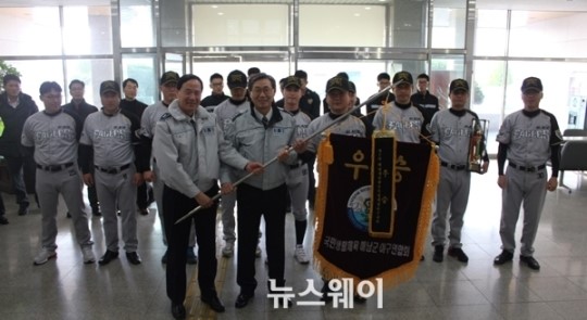 해남경찰서 야구단 해남군 직장대항 우승