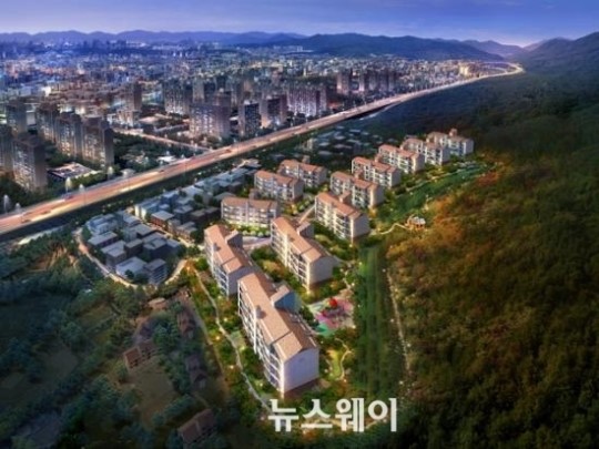 무등산 자락에 96세대 명품 이스토리 분양