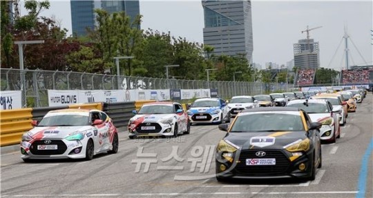 [NW포토]‘코리아스피드페스티벌 KSF’ 벨로스터 터보 마스터스 결승전