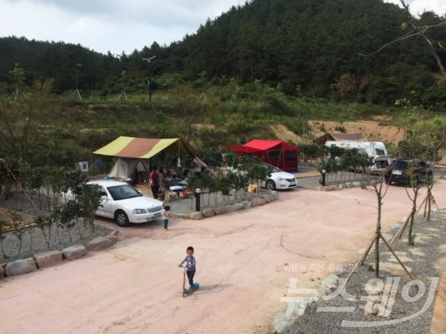 진도군, 진도풍경오토캠핑장 개장