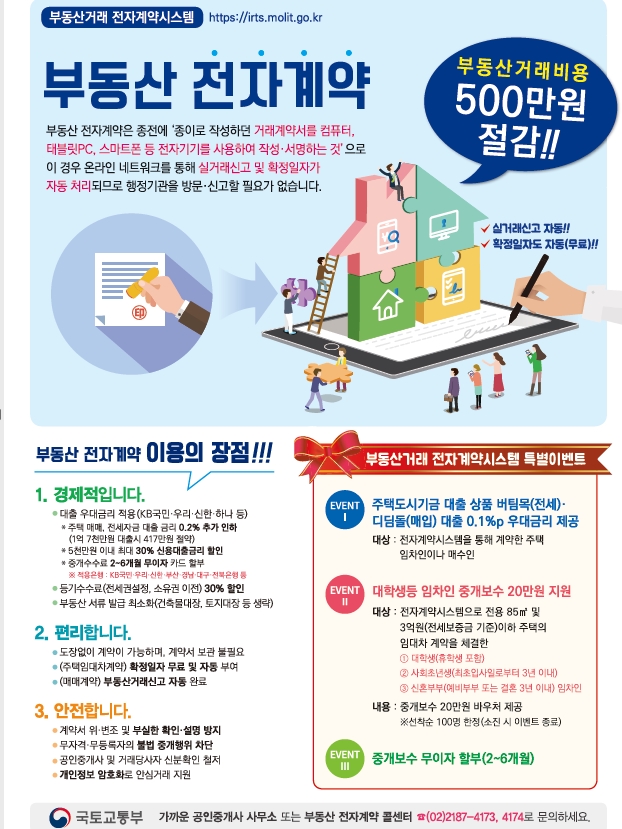 정읍시, 부동산 거래 전자계약제도 운영