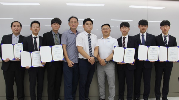 영남이공대, 산업자동화 시스템 국제공인자격 인증시험 6명 합격