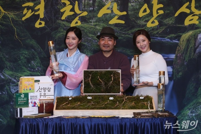 [NW포토]다양한 평창산양삼 선보이는 평창산양삼특구 영농조합법인