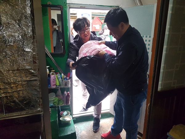 경산시 서부1동, 취약계층 대상 이불세탁 서비스 제공