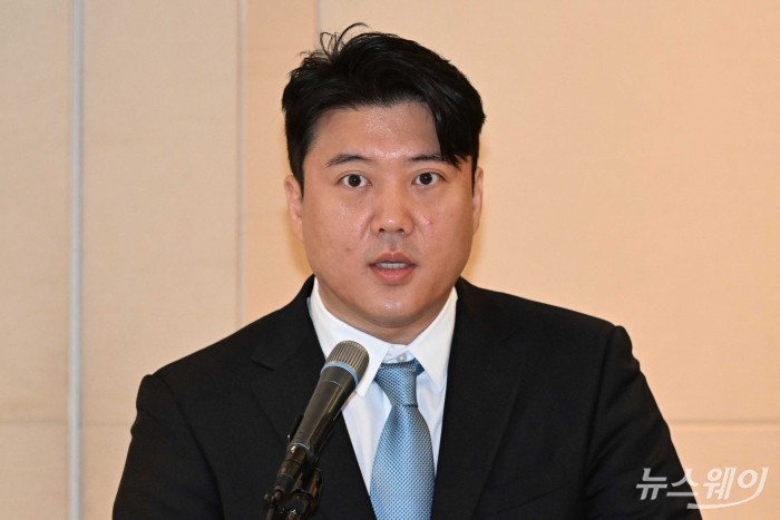 [한 컷]제일엠앤에스 IPO 발표하는 이영진 대표이사