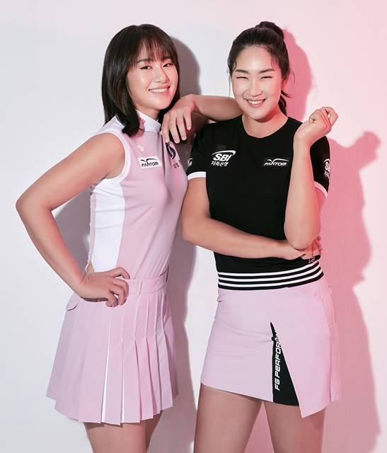 팬텀스포츠, 김아림 이정은6프로의 서머 컬렉션
