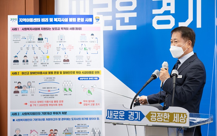 보조금 횡령 시설장·미신고 시설 운영자 등 6명 적발
