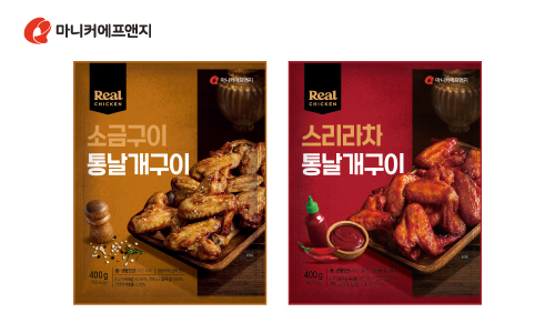 마니커에프앤지 리얼치킨 통날개구이 2종 출시