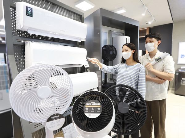 롯데하이마트, 5월 무더위에 하이메이드 냉방가전 매출 쑥쑥...비결은?
