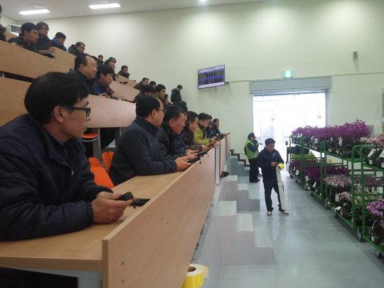 음성 화훼유통센터 본격 가동