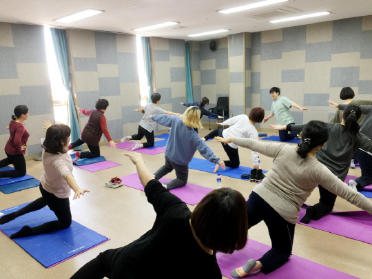 서산시보건소, 건강증진센터 운동교실 웃음꽃 활짝