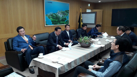 충남전문건설협회, 중부발전과 보령본부와 간담회