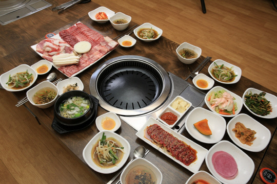예산군, 예산 5미 3가지 메뉴 추가 예산 8미 변경