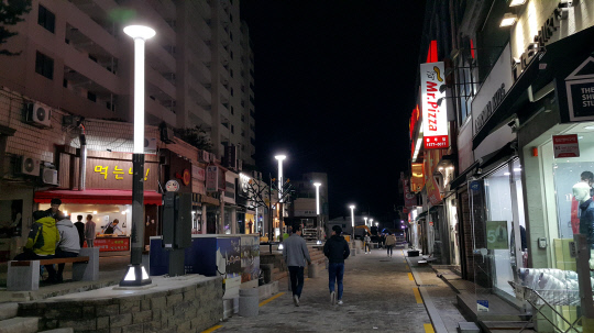 충주 성서동 젊음의거리 일대 새단장 진행