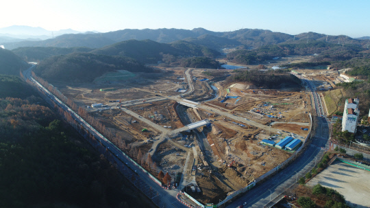 계룡시 인구 7만 자족도시 건설 대실지구 개발 순조