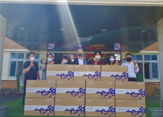 금산 추부면, 무더위 사례관리대상자 20가구 선풍기 지원