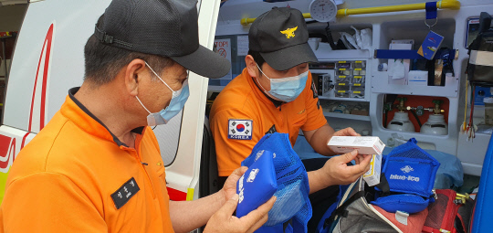 옥천소방서 여름철소방활동 안전관리 특별점검