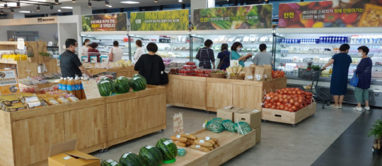 안전한 먹거리 청주시, 별별농부장터 인기 급상승