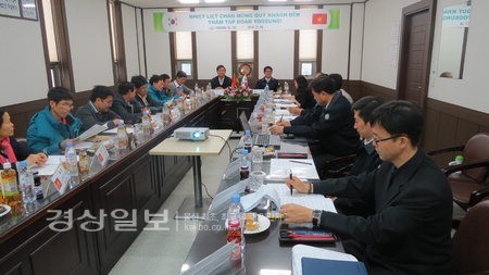 베트남 공무원, 선진 환경기술 견학