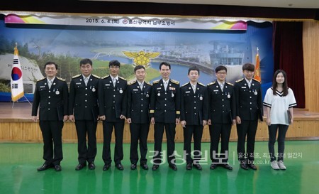 울산 남부소방서, 공단119안전센터 성봉갑 소방위 등 7명에게 하트세이버 수여