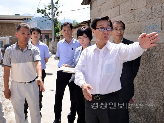 신장열 울주군수, 언양읍성 옛길조성사업 현장 방문
