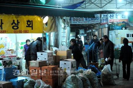 울산 중구 학성새벽시장 아케이드 설치된다
