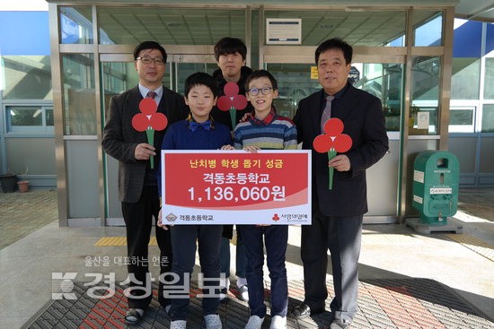 울산 격동초등학교, 2019 희망나눔 캠페인 성금 전달