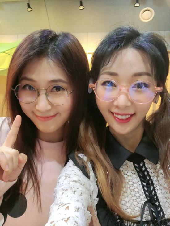 가수 미기와 홍시, 파트너 뮤직비디오 촬영