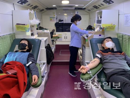 대한적십자사 울산혈액원 2021 생명나눔 헌혈릴레이 27일, 울주군청, 울산안전체험관, 울산굿모닝병원, 서울산보람병원, 화랑교육원... 